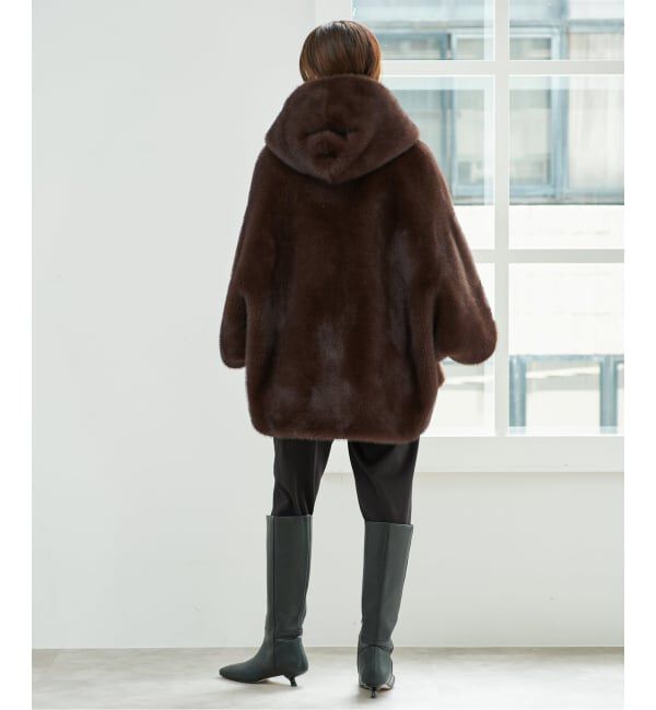 IENA「《追加予約》LOU ANDREA/ルーアンドレア ECO FUR BZ ブルゾン 918MK」|その他|