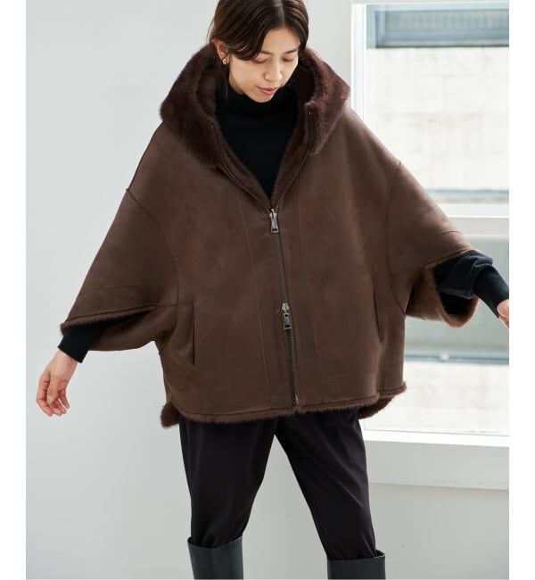 IENA「《追加予約》LOU ANDREA/ルーアンドレア ECO FUR BZ ブルゾン 918MK」|その他|