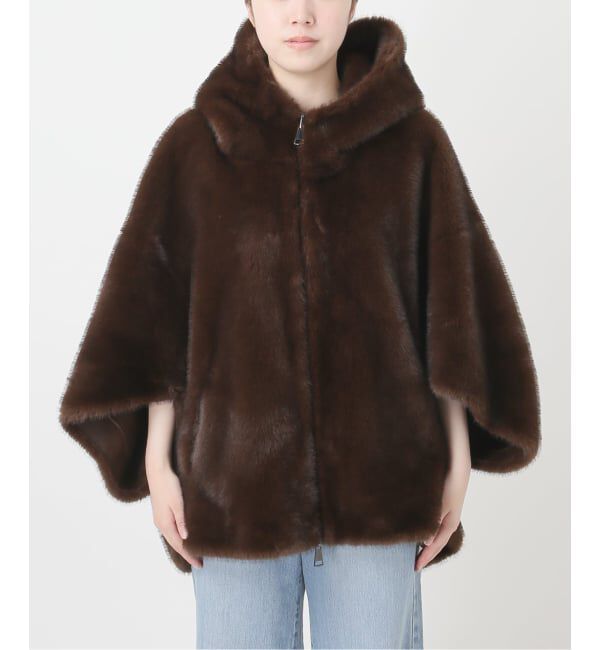 IENA「《追加予約》LOU ANDREA/ルーアンドレア ECO FUR BZ ブルゾン 918MK」|その他|