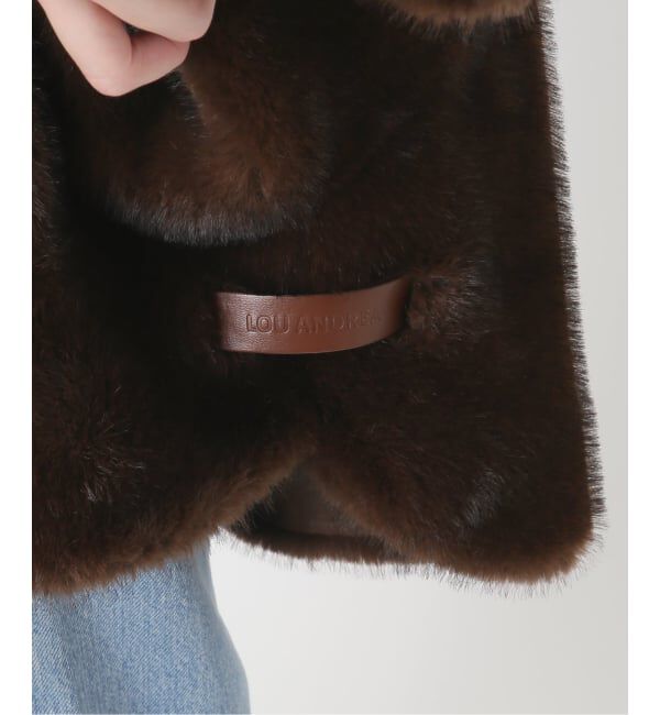 IENA「《追加予約》LOU ANDREA/ルーアンドレア ECO FUR BZ ブルゾン 918MK」|その他|