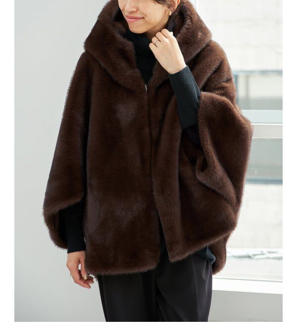 IENA「《追加予約》LOU ANDREA/ルーアンドレア ECO FUR BZ ブルゾン 918MK」|その他|