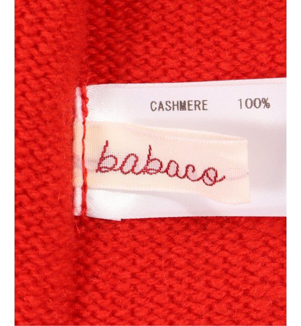 IENA LA BOUCLE「babaco ババコ cashmere hood scarf」|バンダナ・スカーフ|
