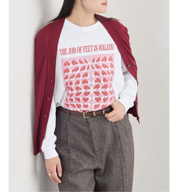 IENA「THE CULTURE CODE/ザ カルチャーコード PRINT LONG Tシャツ」|Tシャツ・カットソー|