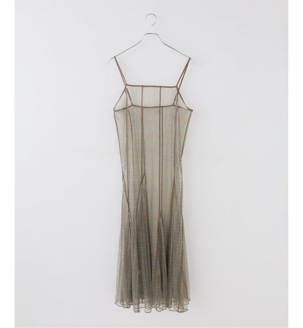 IENA LA BOUCLE「ALI GOLDEN アリ ゴールデン NEW PANELED MESH DRESS」|ワンピース|