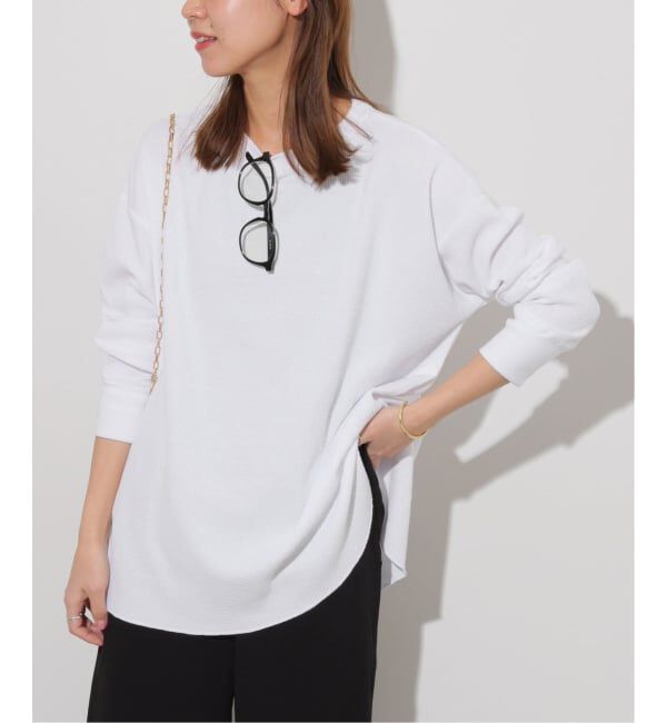 JOURNAL STANDARD relume「《追加2》TCワッフルオーバーサイズロングスリーブTシャツ」|Tシャツ・カットソー|
