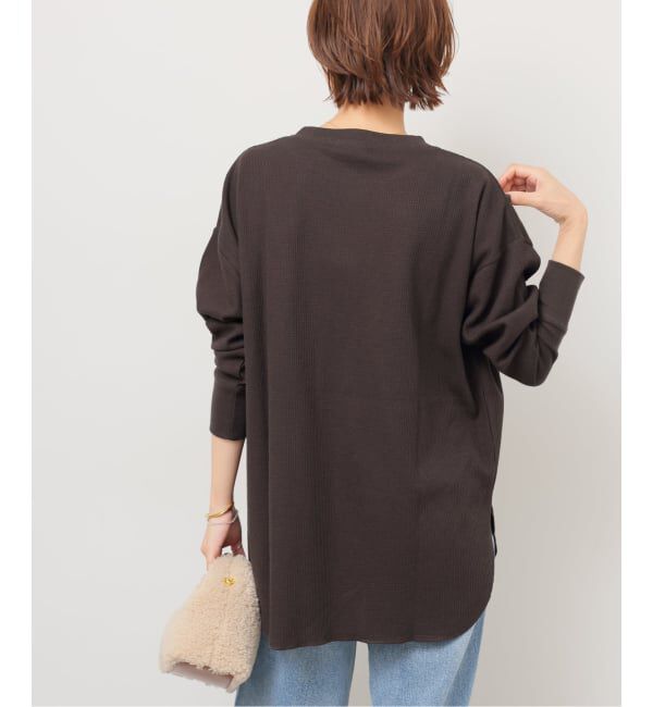 JOURNAL STANDARD relume「《追加2》TCワッフルオーバーサイズロングスリーブTシャツ」|Tシャツ・カットソー|
