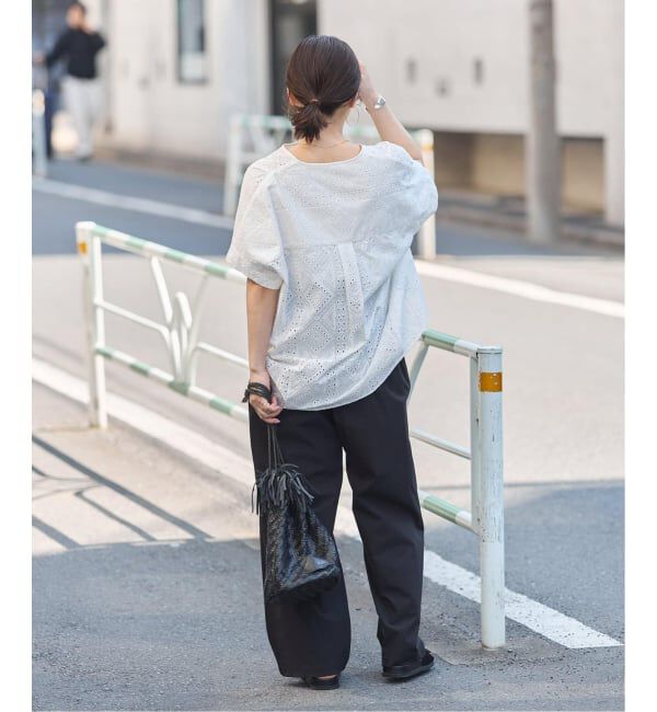 JOURNAL STANDARD「《追加4》【撥水/接触冷感/洗える/UVカット】リネンナイロンストレッチワイドパンツ」|その他|