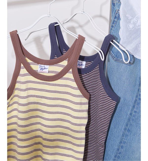 JOURNAL STANDARD「《追加》別注【MILLER/ミラー】 for JSリブタンクトップ ２枚セット」|タンクトップ|その他カラー C