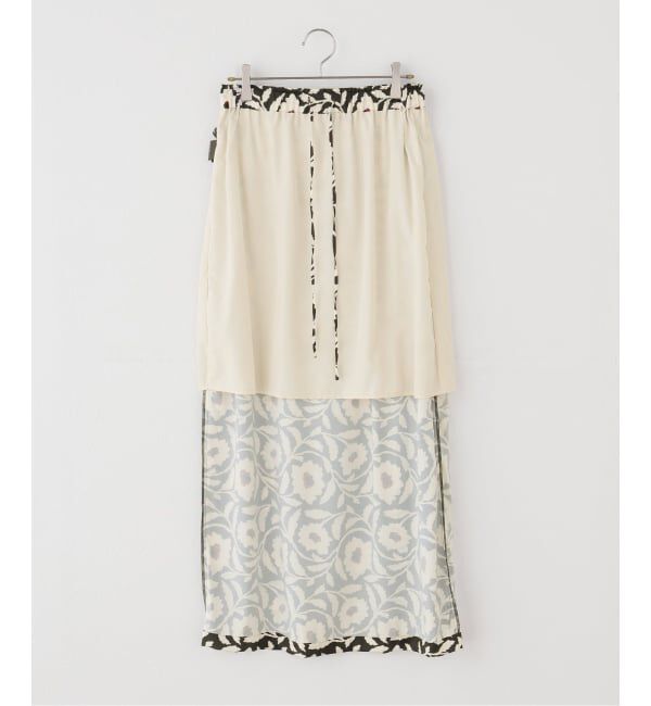 JOURNAL STANDARD「Multi Satin Pt Narrow スカート」|スカート|