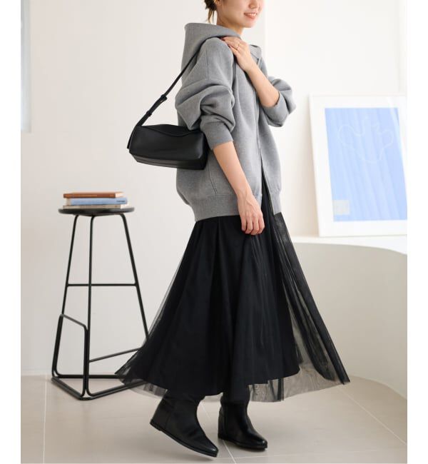 JOURNAL STANDARD relume「《WEB限定追加》ウォッシャブルチュールイージースカート」|スカート|