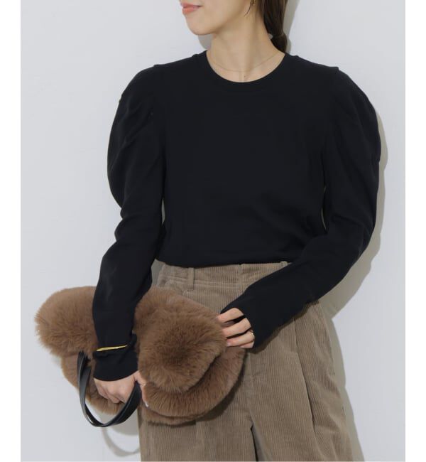 JOURNAL STANDARD relume「スリーブコンシャスロンT」|Tシャツ・カットソー|ブラック