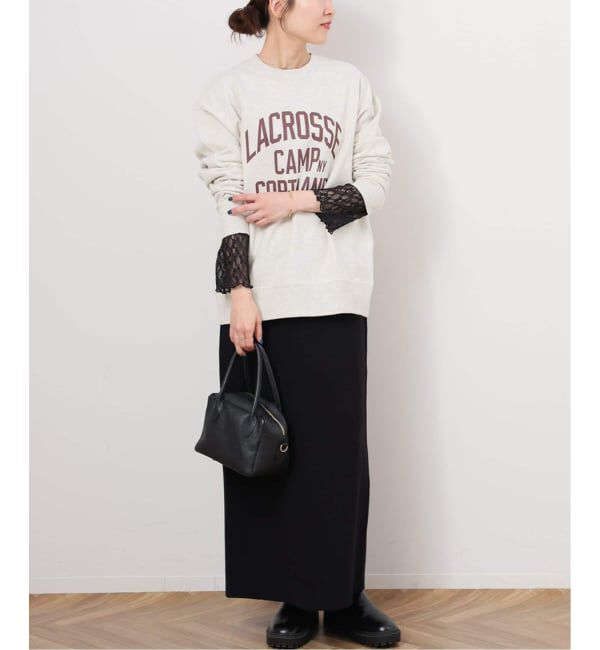 JOURNAL STANDARD relume「《追加3》フラワーシアーレースロングスリーブ」|Tシャツ・カットソー|
