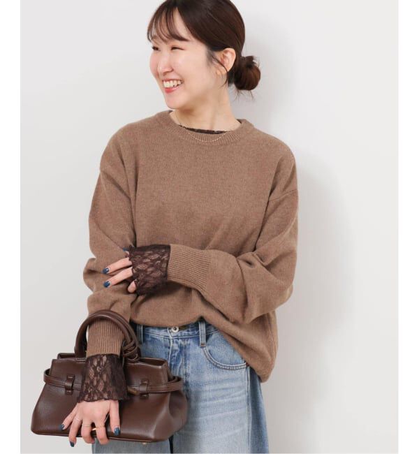 JOURNAL STANDARD relume「《追加3》フラワーシアーレースロングスリーブ」|Tシャツ・カットソー|