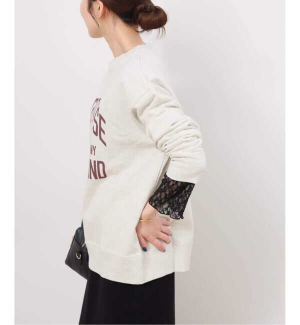 JOURNAL STANDARD relume「《追加3》フラワーシアーレースロングスリーブ」|Tシャツ・カットソー|