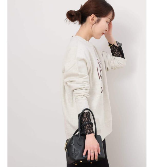 JOURNAL STANDARD relume「《追加3》フラワーシアーレースロングスリーブ」|Tシャツ・カットソー|
