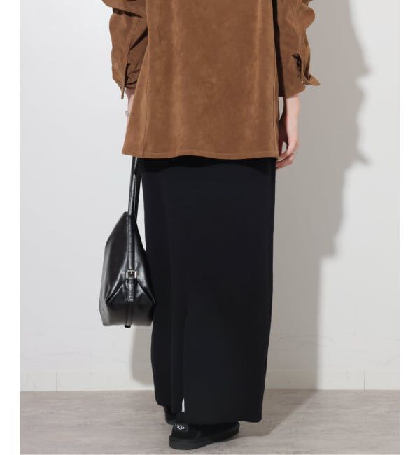 JOURNAL STANDARD relume「《予約》ウォッシャブルウールミックススリットスカート」|スカート|