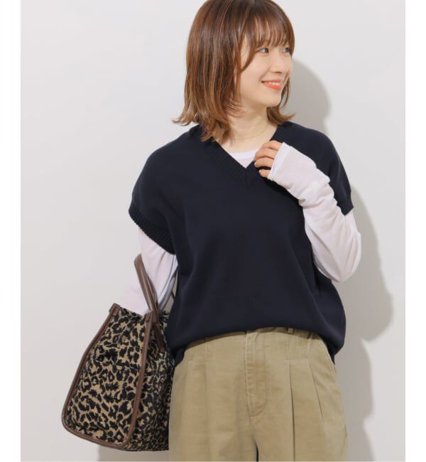 JOURNAL STANDARD relume「ボリュームVネックベスト」|ベスト・ジレ|
