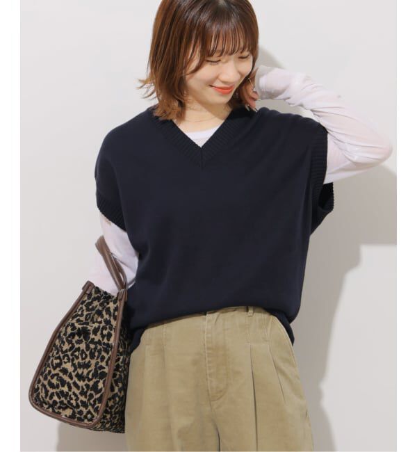 JOURNAL STANDARD relume「ボリュームVネックベスト」|ベスト・ジレ|