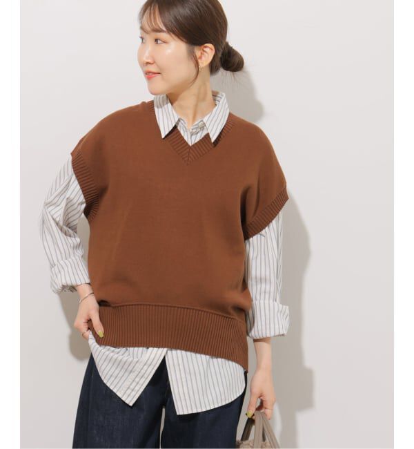 JOURNAL STANDARD relume「ボリュームVネックベスト」|ベスト・ジレ|