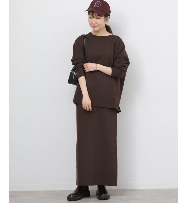 JOURNAL STANDARD relume「《WEB限定追加》ウォッシャブルミラノリブIラインスカート」|スカート|
