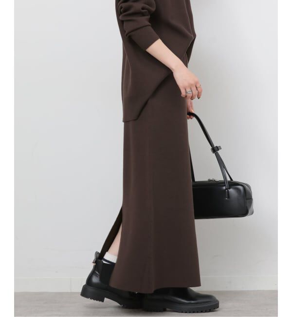 JOURNAL STANDARD relume「《WEB限定追加》ウォッシャブルミラノリブIラインスカート」|スカート|