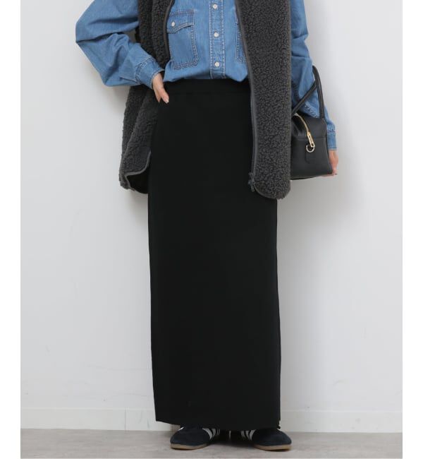 JOURNAL STANDARD relume「《WEB限定追加》ウォッシャブルミラノリブIラインスカート」|スカート|