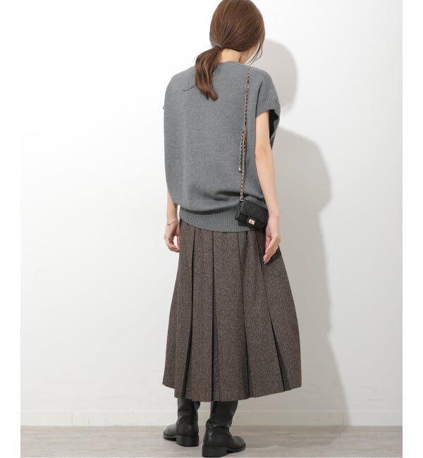 JOURNAL STANDARD relume「《予約》ツイーディープリーツミディスカート」|スカート|