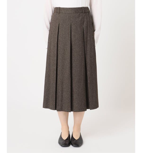 JOURNAL STANDARD relume「《予約》ツイーディープリーツミディスカート」|スカート|