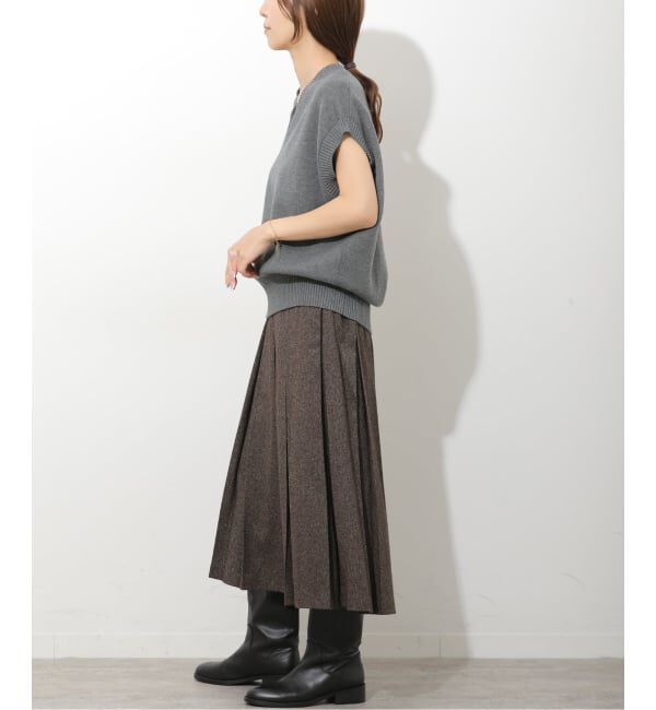 JOURNAL STANDARD relume「《予約》ツイーディープリーツミディスカート」|スカート|