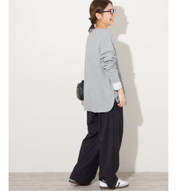 JOURNAL STANDARD relume「《一部WEB限定追加予約》TCワッフルオーバーサイズロングスリーブTシャツ」|Tシャツ・カットソー|