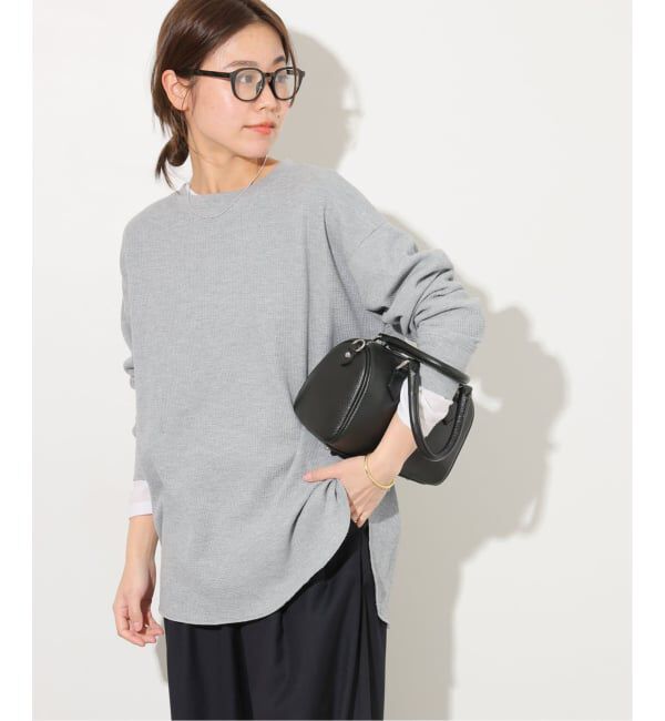 JOURNAL STANDARD relume「《一部WEB限定追加予約》TCワッフルオーバーサイズロングスリーブTシャツ」|Tシャツ・カットソー|