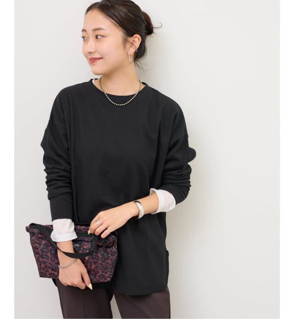JOURNAL STANDARD relume「《一部WEB限定追加予約》TCワッフルオーバーサイズロングスリーブTシャツ」|Tシャツ・カットソー|