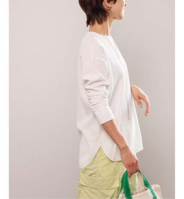 JOURNAL STANDARD relume「《一部WEB限定追加予約》TCワッフルロングスリーブTシャツ」|Tシャツ・カットソー|