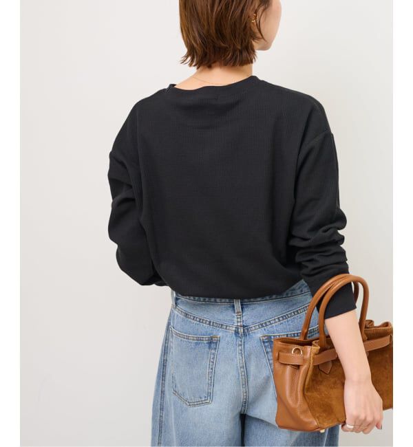 JOURNAL STANDARD relume「《一部WEB限定追加予約》TCワッフルロングスリーブTシャツ」|Tシャツ・カットソー|