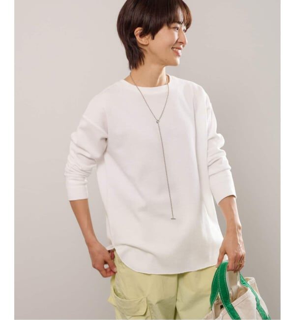 JOURNAL STANDARD relume「《一部WEB限定追加予約》TCワッフルロングスリーブTシャツ」|Tシャツ・カットソー|ホワイト