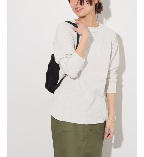 JOURNAL STANDARD relume「《一部WEB限定追加予約》TCワッフルロングスリーブTシャツ」|Tシャツ・カットソー|ナチュラル B