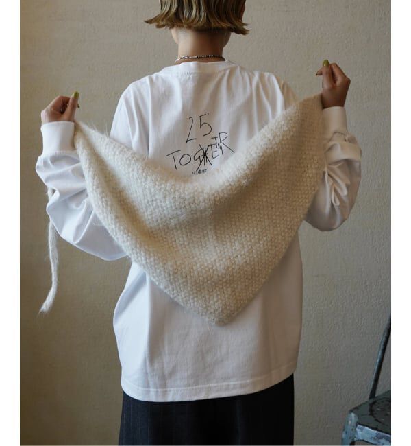 journal standard luxe「【karakoram】TRIANGLE SCARF」|バンダナ・スカーフ|ホワイト