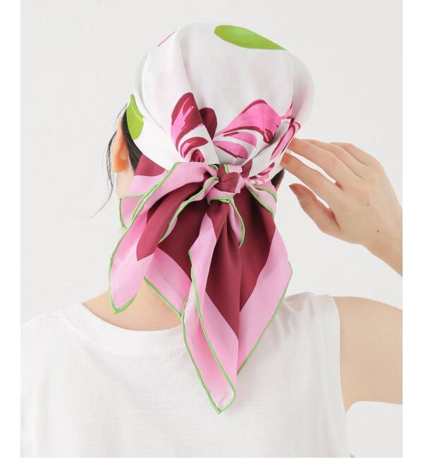 Spick and Span「Mii / ミイ SCARF 65*65」|バンダナ・スカーフ|