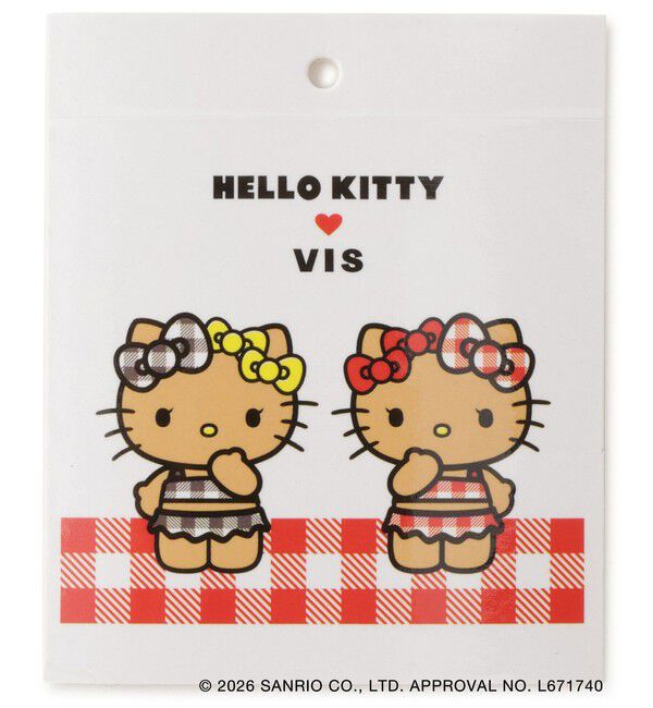 VIS「【HELLO KITTY&times;VIS】日焼けデザイン ハローキティぬいぐるみチャーム」|チャーム・キーホルダー|