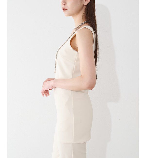  「《セットアップ対応》【THE BAAT】sleeveless top」|Tシャツ・カットソー|