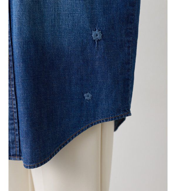  「《別注アイテム》【Wrangler】刺繍デニムシャツ」|シャツ・ブラウス|