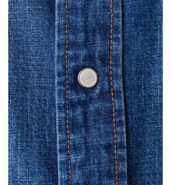  「《別注アイテム》【Wrangler】刺繍デニムシャツ」|シャツ・ブラウス|