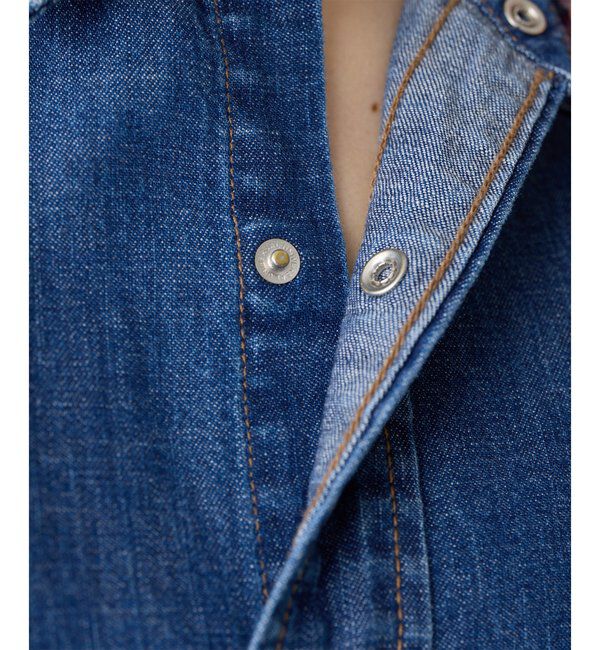  「《別注アイテム》【Wrangler】刺繍デニムシャツ」|シャツ・ブラウス|