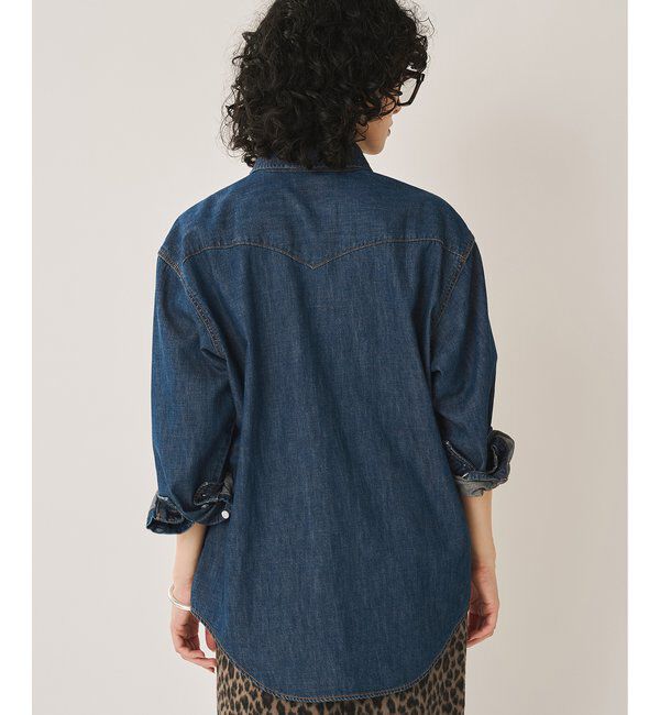  「《別注アイテム》【Wrangler】刺繍デニムシャツ」|シャツ・ブラウス|