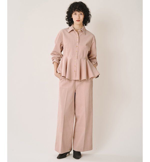  「《セットアップ対応》ワンウォッシュコールパンツ」|その他|