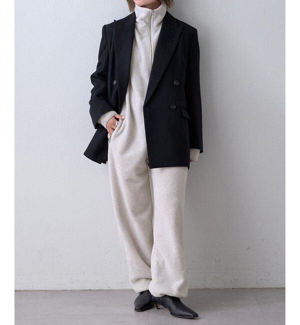 THE PAUSE「【THE PAUSE】フリースジップジャンプスーツ＜WEB限定＞」|ワンピース|