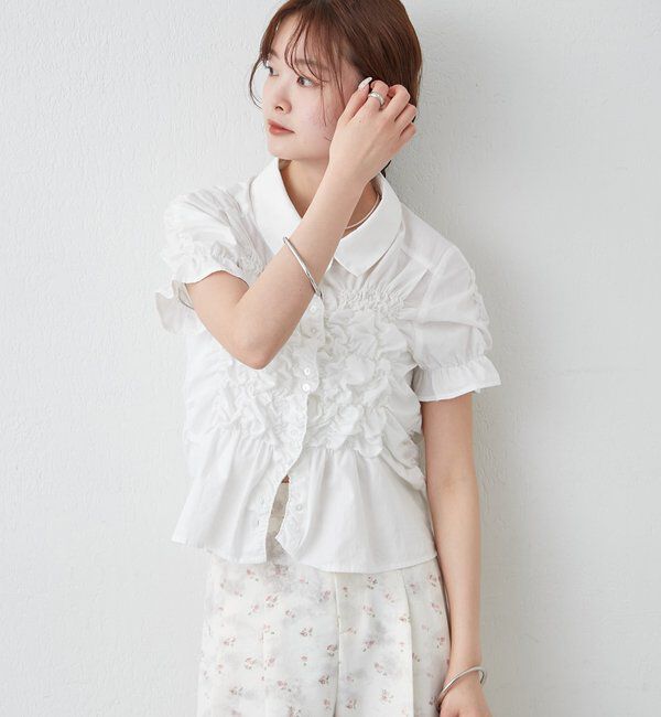  「26AWシャーリングシェイプシャツ」|シャツ・ブラウス|