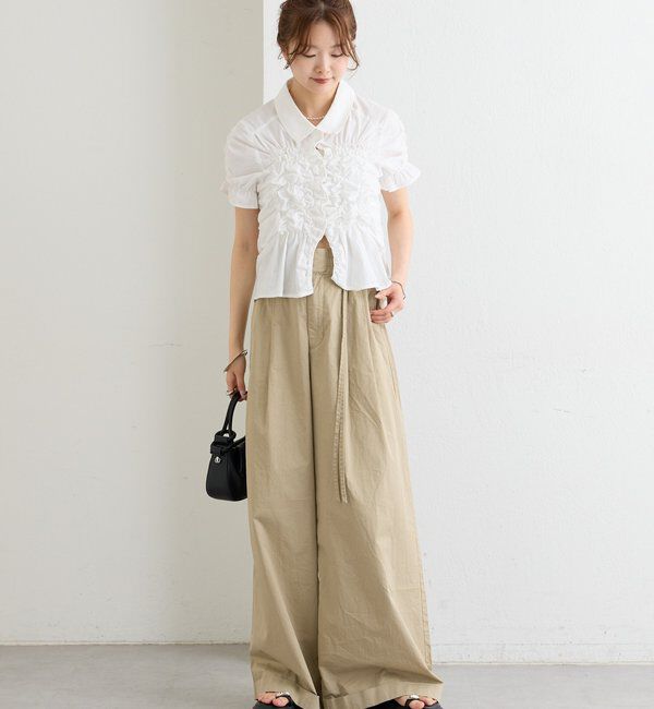  「26AWシャーリングシェイプシャツ」|シャツ・ブラウス|