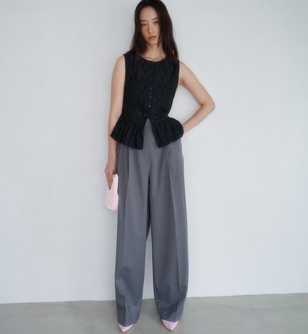  「【再入荷】ポインテッドレザーシューズ」|パンプス|