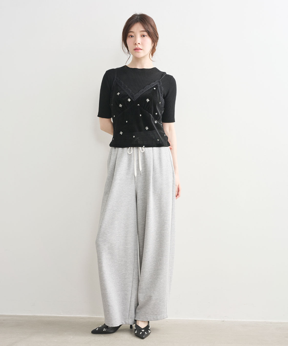 COCO DEAL「スウェットバレルパンツ」|その他|